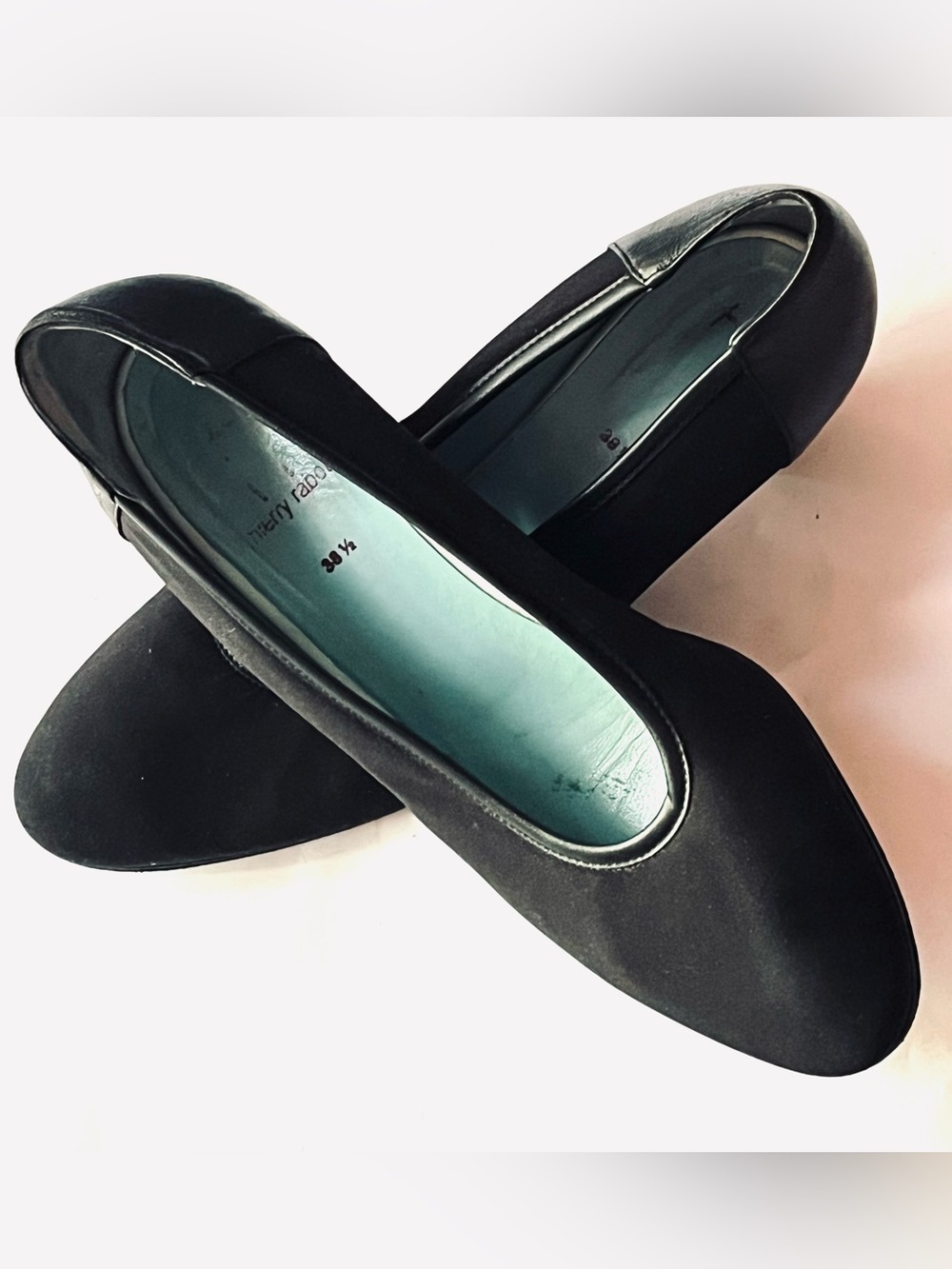 Thiery Rabotin Techno Nero Low-Heel Pumps